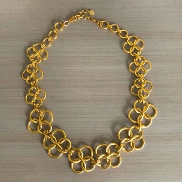 🎃 Stella & Dot Crosby Gold Link Necklace - Picture 7 of 8